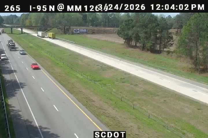 Traffic Cam Durant: I-95 N @ MM 126.9