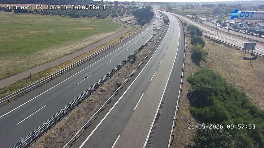 Traffic Cam Cazalegas: Autovía del Suroeste
