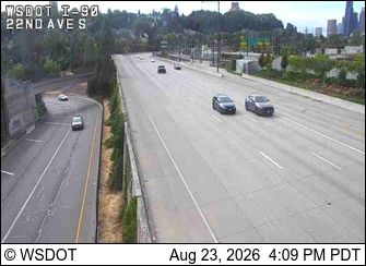 Traffic Cam Beacon Hill: I-90 at MP 3.4: 22nd Ave S