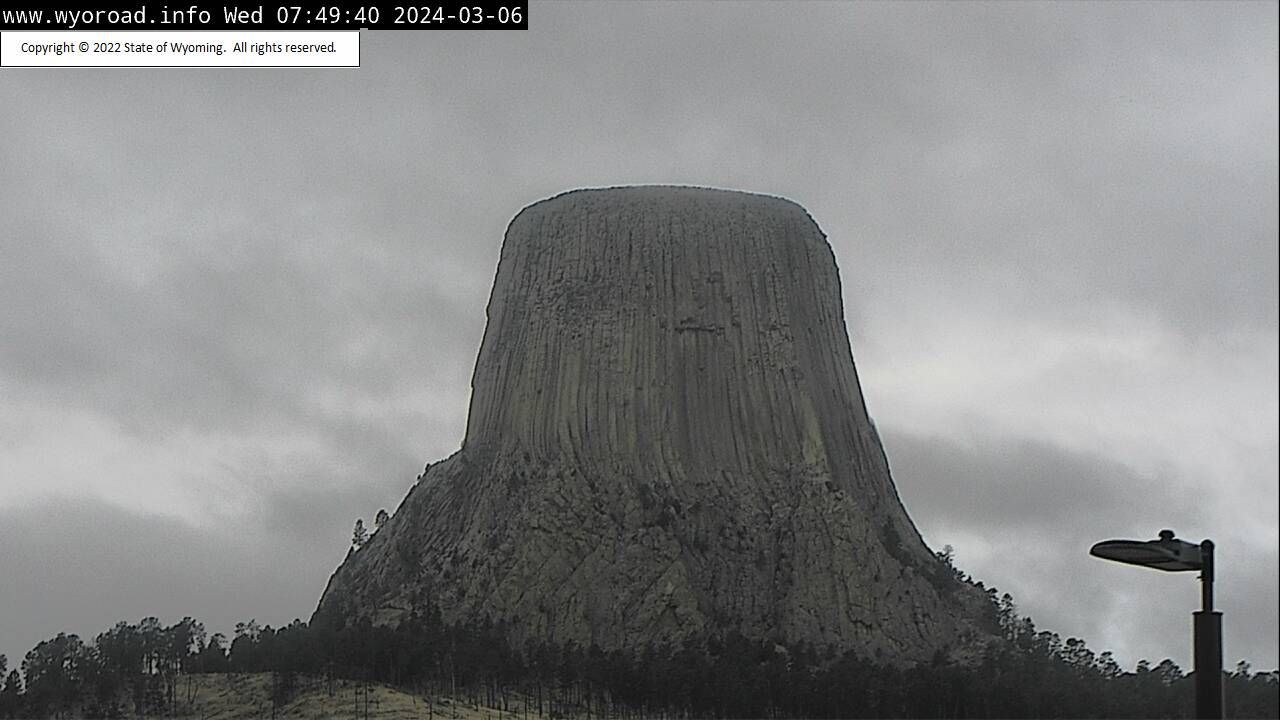 Traffic Cam Buffalo: WYO 24 - WYO 110 Junction - Devils Tower
