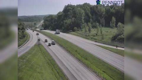 Traffic Cam Kuhl: I-90 @ EXIT 32 (PA 430 WESLEYVILLE/BAYFRONT CONNECTOR)