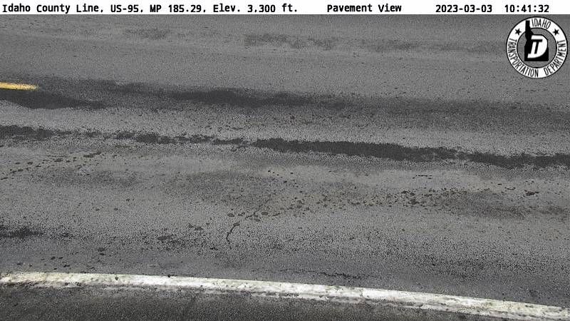 Traffic Cam Riggins: US - County Line: Pavement