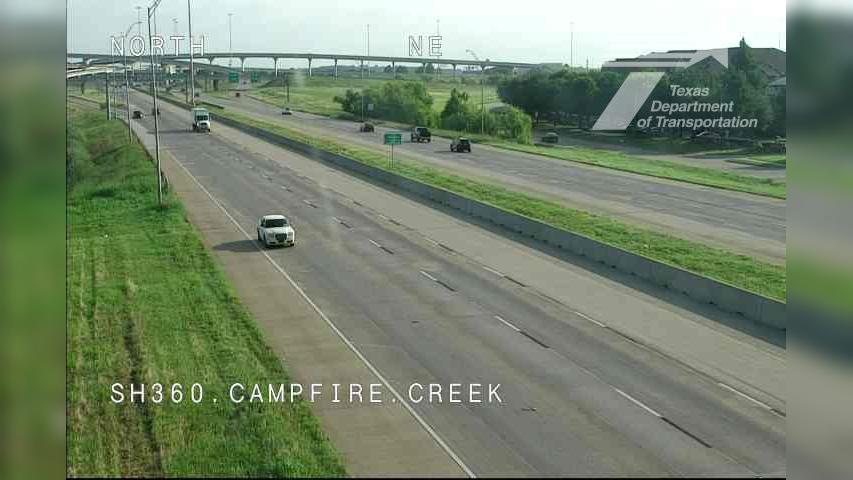 Traffic Cam Grand Prairie › South: SH 360 @ Campfire Creek