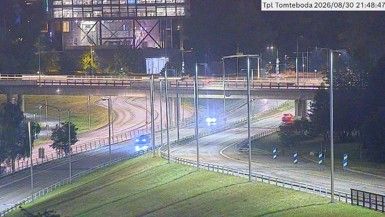 Traffic Cam Vastra skogen: Tpl Tomteboda
