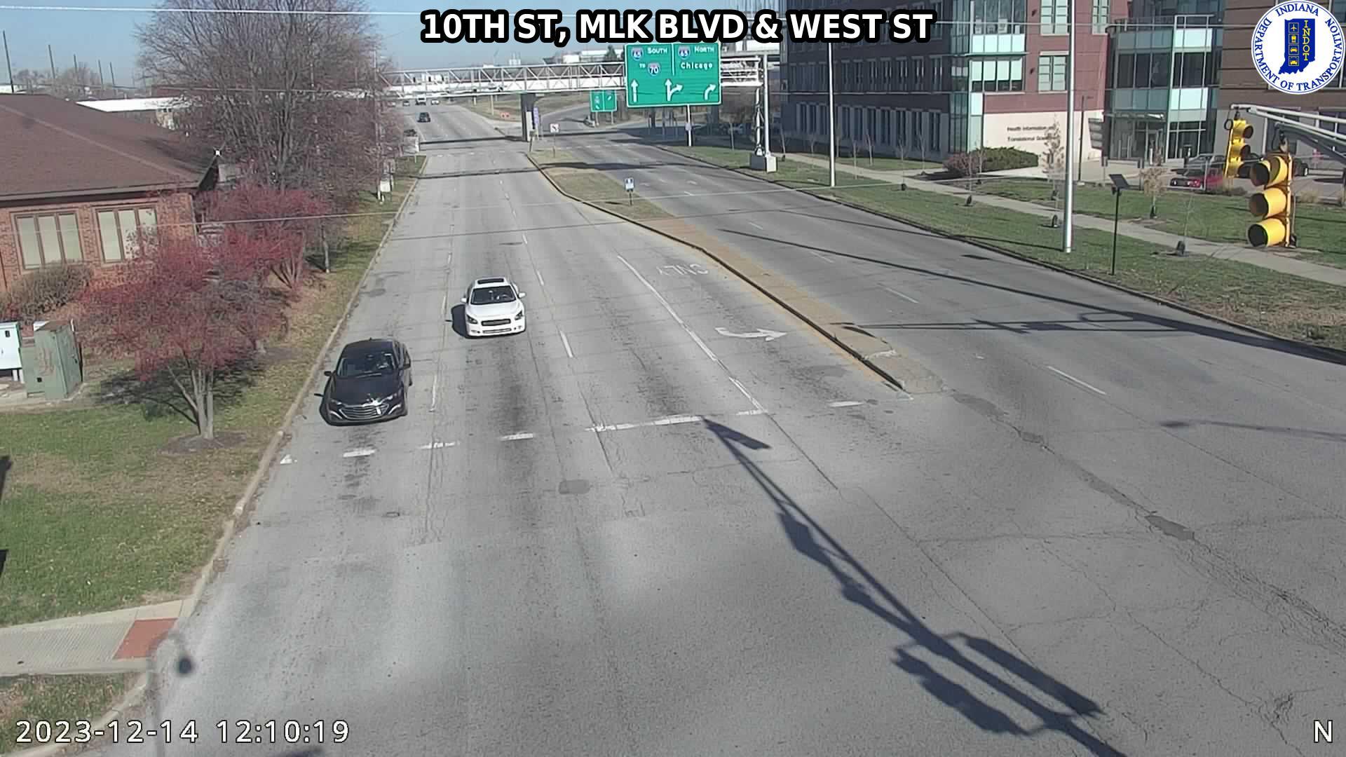 Traffic Cam Fayette Street Conservation Area: SIGNAL: 10TH ST, MLK BLVD & WEST ST