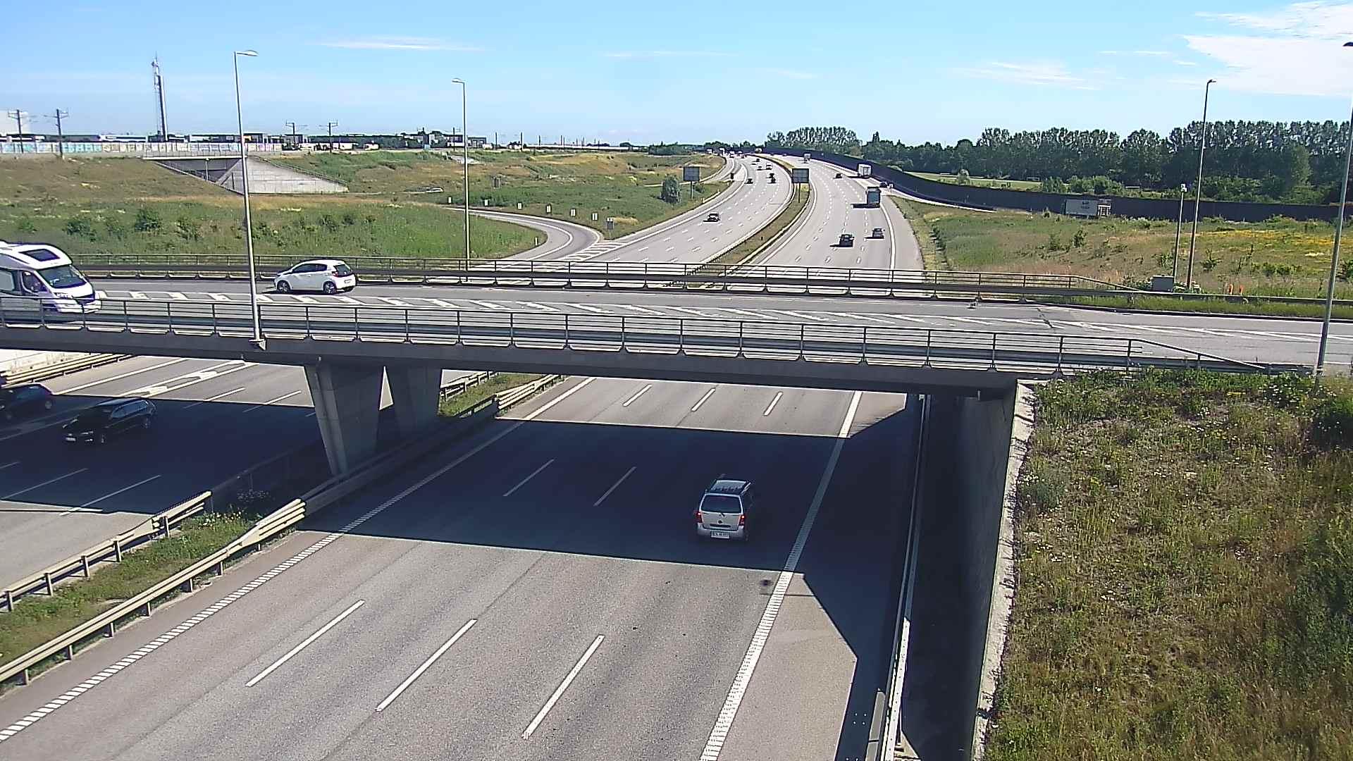 Traffic Cam Karlemoseparken: E47 Køge <32