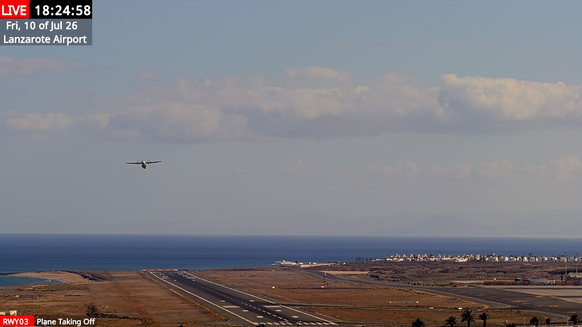 Lanzarote durante o dia