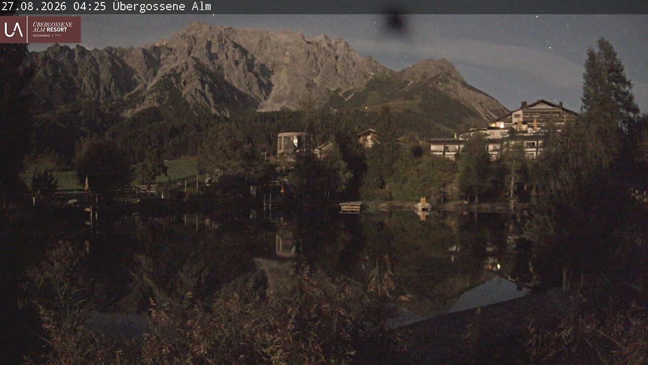 Traffic Cam Dienten am Hochkonig: Hotel UebergosseneAlm.at