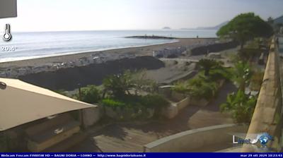 immagine della webcam nei dintorni di Albenga: webcam Loano