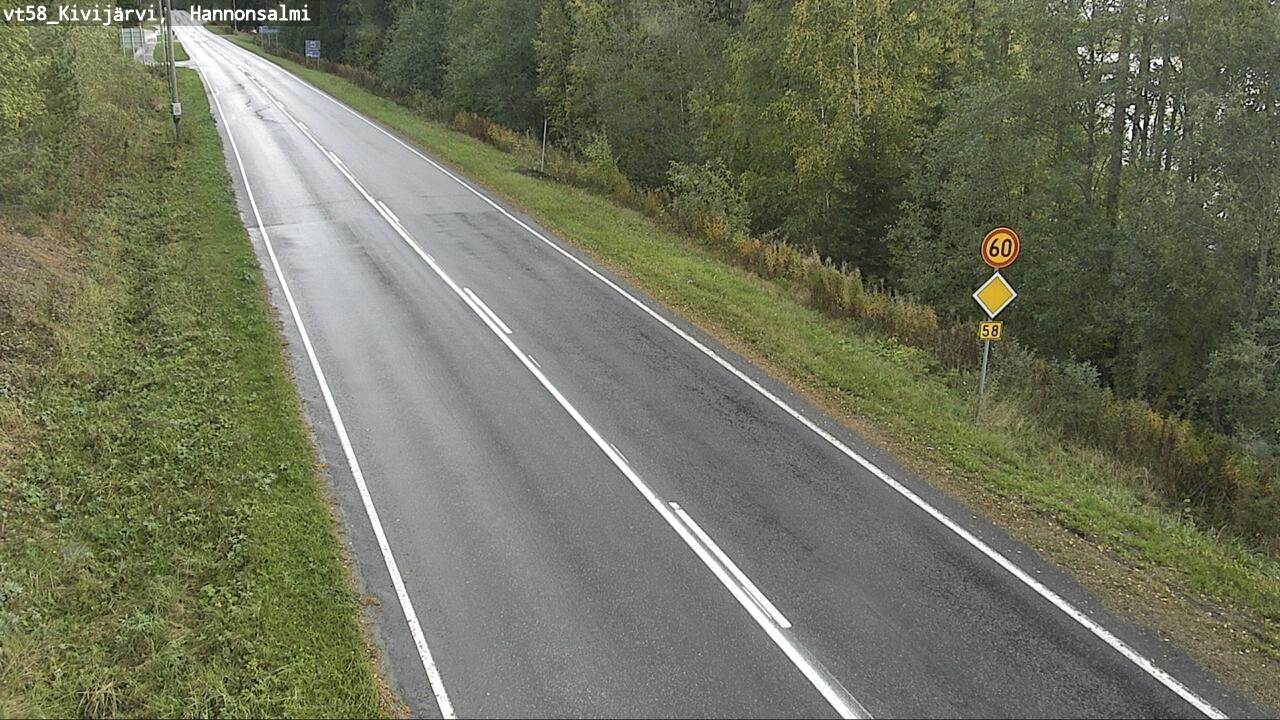 Traffic Cam Kivijarvi: Tie - Hannonsalmi - Kivijärvelle