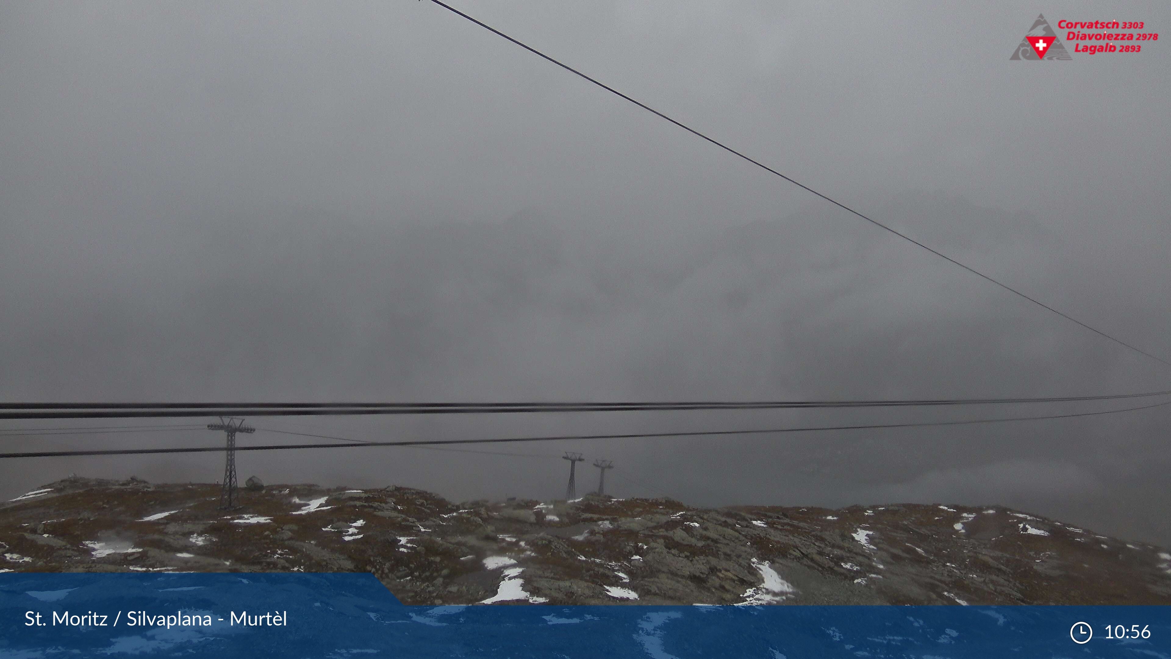 Silvaplana: Corvatsch - Mittelstation Murtèl, Silsersee