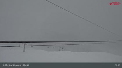 Silvaplana: Corvatsch - Mittelstation Murtèl, Silsersee