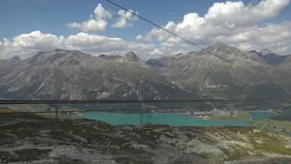 Silvaplana: Corvatsch - Mittelstation Murtèl, Silsersee