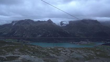 Silvaplana: Corvatsch - Mittelstation Murtèl, Silsersee