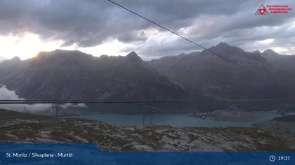 Silvaplana: Corvatsch - Mittelstation Murtèl, Silsersee