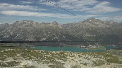 Silvaplana: Corvatsch - Mittelstation Murtèl, Silsersee