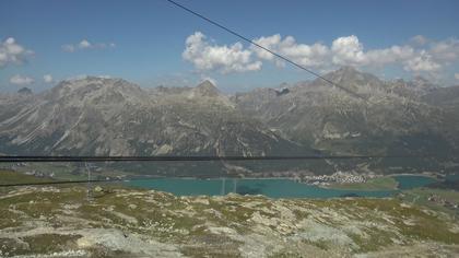 Silvaplana: Corvatsch - Mittelstation Murtèl, Silsersee