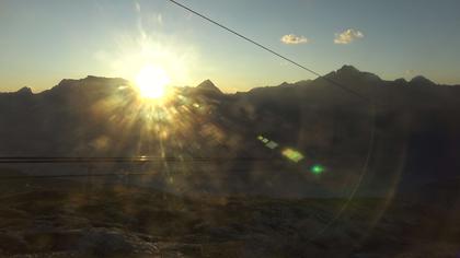 Silvaplana: Corvatsch - Mittelstation Murtèl, Silsersee