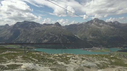 Silvaplana: Corvatsch - Mittelstation Murtèl, Silsersee