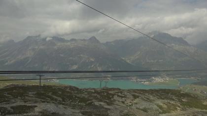 Silvaplana: Corvatsch - Mittelstation Murtèl, Silsersee