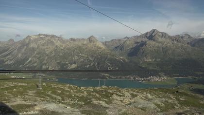 Silvaplana: Corvatsch - Mittelstation Murtèl, Silsersee