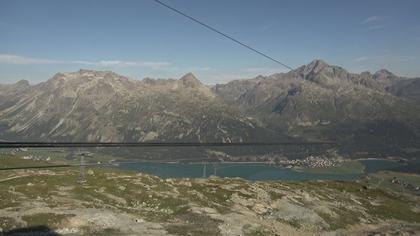 Silvaplana: Corvatsch - Mittelstation Murtèl, Silsersee