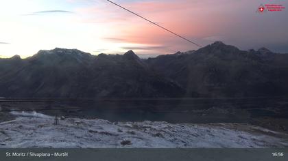 Silvaplana: Corvatsch - Mittelstation Murtèl, Silsersee