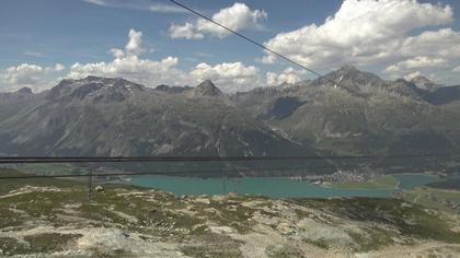 Silvaplana: Corvatsch - Mittelstation Murtèl, Silsersee