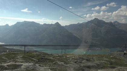 Silvaplana: Corvatsch - Mittelstation Murtèl, Silsersee