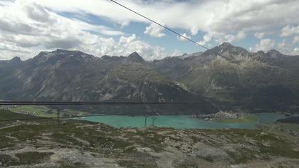 Silvaplana: Corvatsch - Mittelstation Murtèl, Silsersee