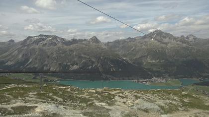 Silvaplana: Corvatsch - Mittelstation Murtèl, Silsersee