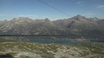 Silvaplana: Corvatsch - Mittelstation Murtèl, Silsersee