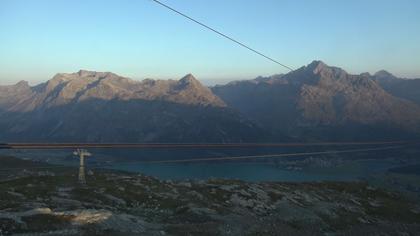 Silvaplana: Corvatsch - Mittelstation Murtèl, Silsersee