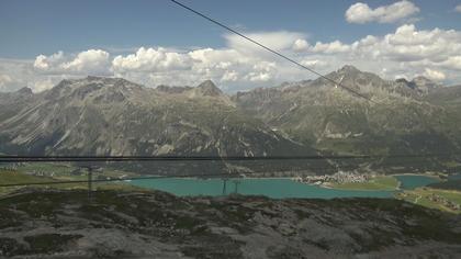 Silvaplana: Corvatsch - Mittelstation Murtèl, Silsersee