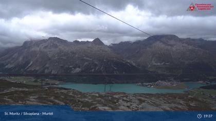 Silvaplana: Corvatsch - Mittelstation Murtèl, Silsersee