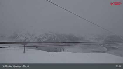 Silvaplana: Corvatsch - Mittelstation Murtèl, Silsersee
