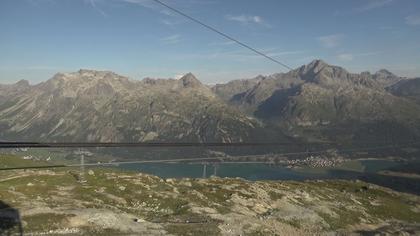 Silvaplana: Corvatsch - Mittelstation Murtèl, Silsersee