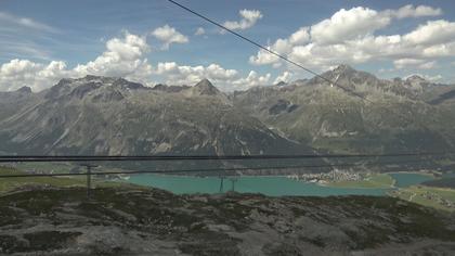 Silvaplana: Corvatsch - Mittelstation Murtèl, Silsersee