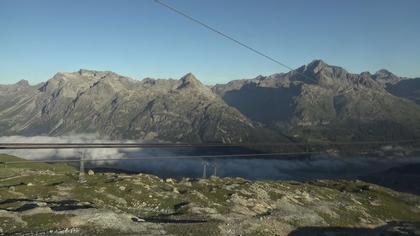 Silvaplana: Corvatsch - Mittelstation Murtèl, Silsersee