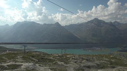 Silvaplana: Corvatsch - Mittelstation Murtèl, Silsersee