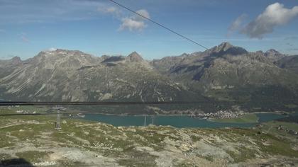 Silvaplana: Corvatsch - Mittelstation Murtèl, Silsersee