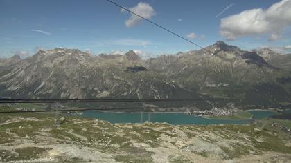 Silvaplana: Corvatsch - Mittelstation Murtèl, Silsersee