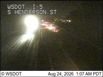 Traffic Cam Seattle: I-5 at MP 159.2: S Henderson St