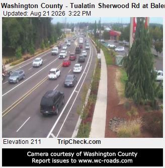 Traffic Cam Sherwood: Washington County - Tualatin - Rd at Baler Way