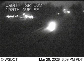 Traffic Cam Brier: SR 522 at MP 22.1: 159th Ave SE