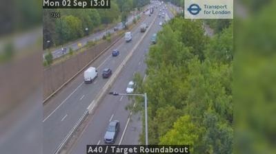 Harrows A40 Traffic & Landscape