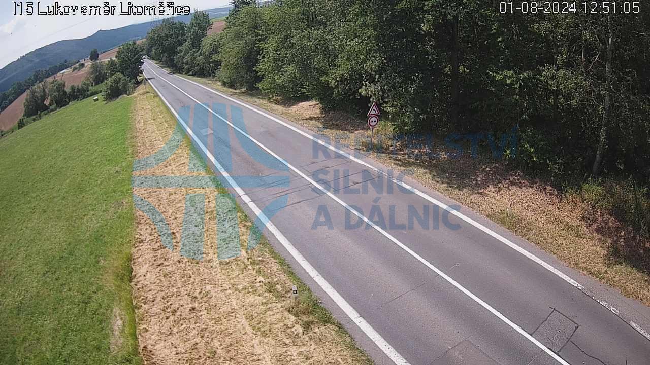 Traffic Cam Lukov › North-East: Ústecký kraj, Česko