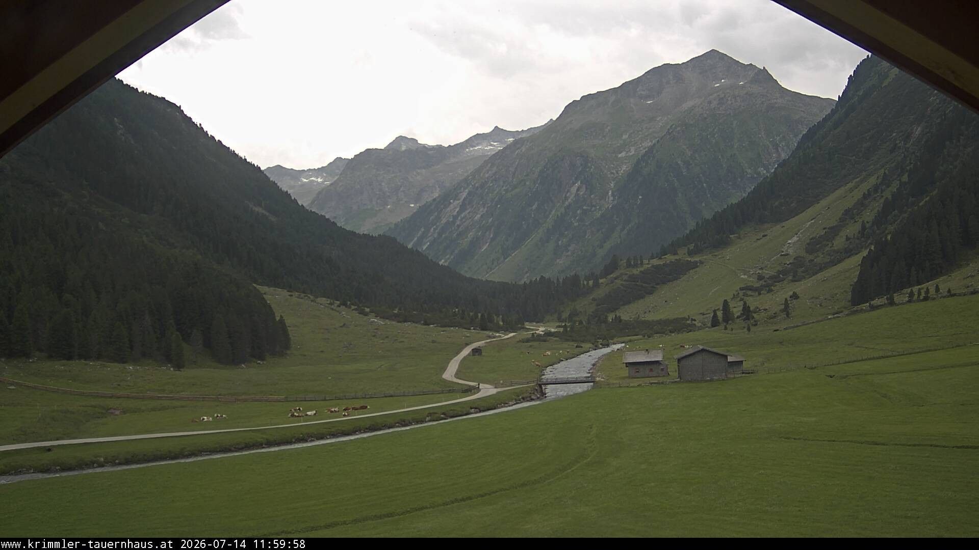 Traffic Cam Krimml: Krimmler Tauernhaus
