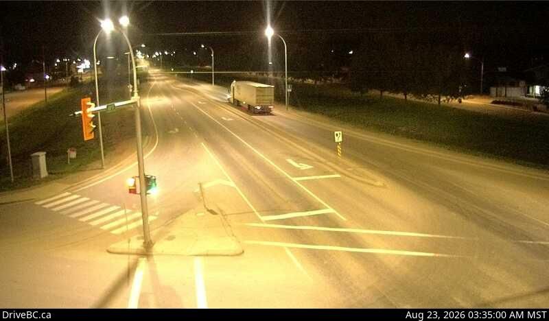 Traffic Cam Taylor › North: Hwy 97 at Pine Avenue in - looking north