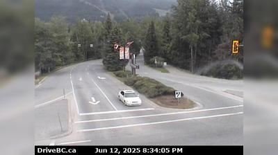 Whistlers Eastbound Traffic